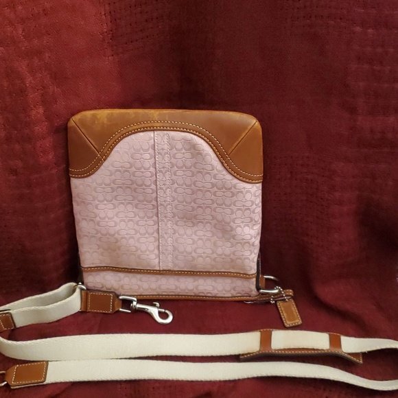 Coach Pink Over the Shoulder/Crossbody Bag - Picture 2 of 13